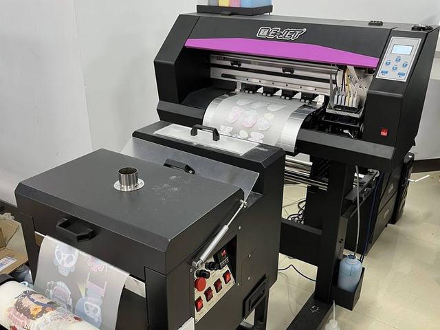 DTF printer producing full-colour transfer prints on film